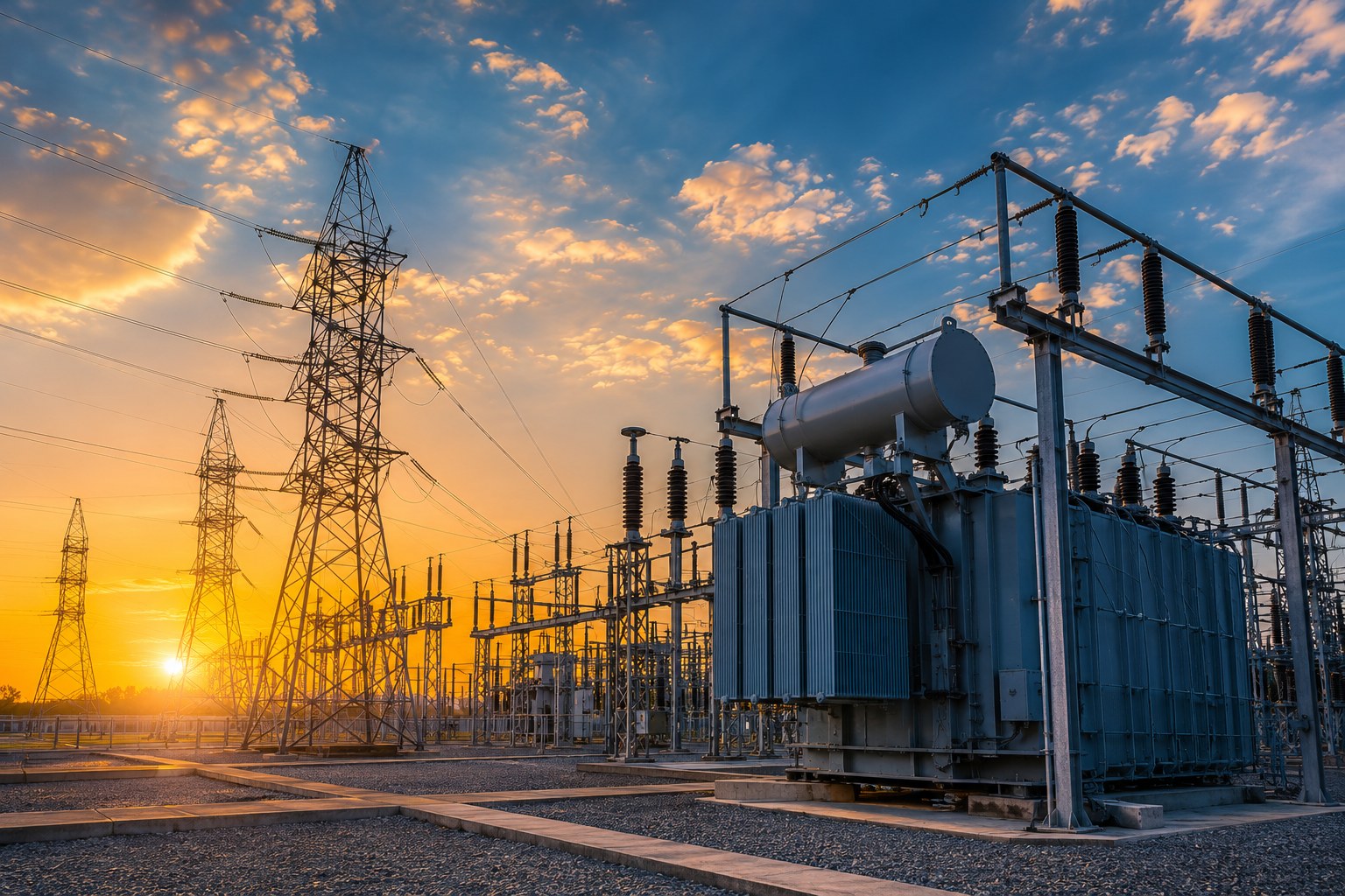 Energia elétrica industrial